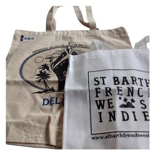 SET OF 2 TRAVEL SHOPPING BAGS